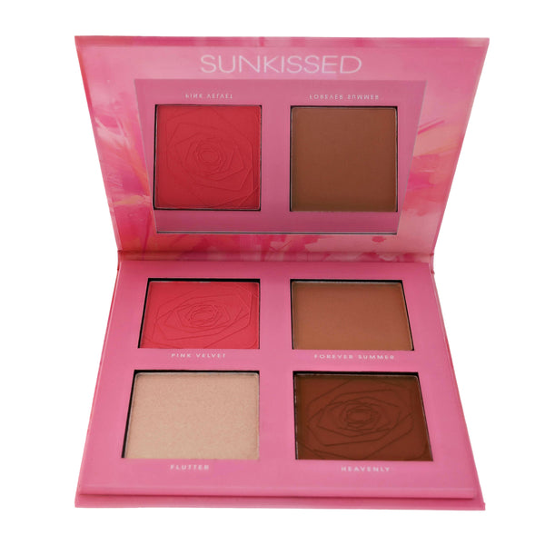 Sunkissed First Crush Face Palette - 4 Shades