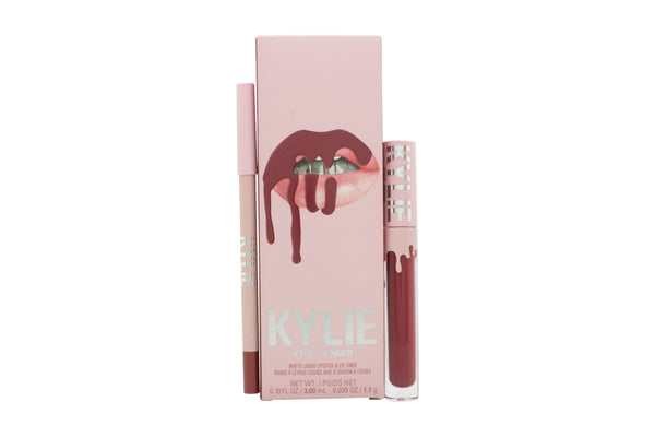 Kylie Cosmetics Matte Lip Kit 3ml Liquid Lipstick + 1.1g Lip Liner - Better Not Pout