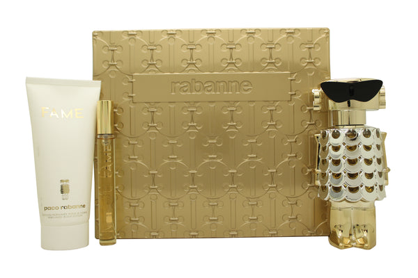 Paco Rabanne Fame Gift Set 80ml EDP + 100ml Body Lotion + 10ml EDP