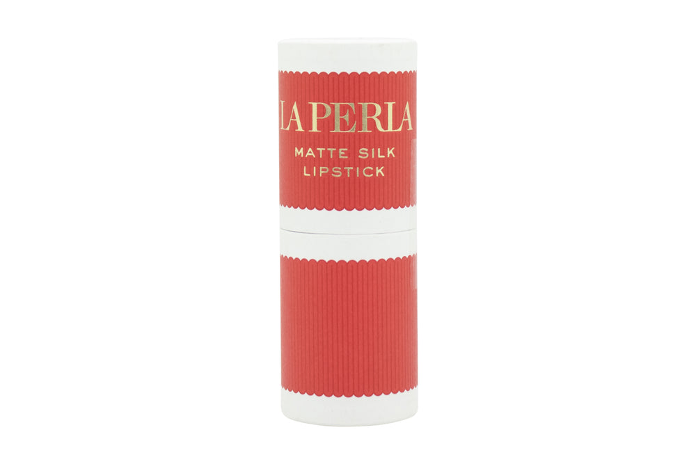 La Perla Matte Silk Lipstick - #104 - Tangelo Red - 3.5g