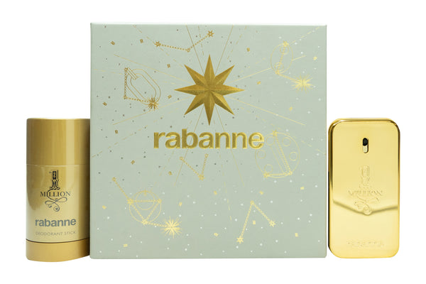 Paco Rabanne 1 Million Gift Set 50ml EDT + 75g Deodorant Stick