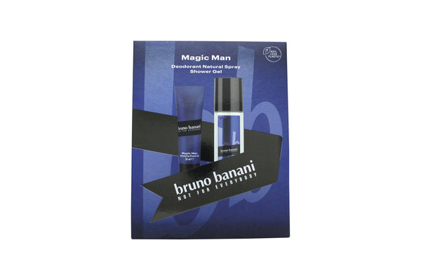 Bruno Banani Magic Man Gift Set 75ml Deodorant Natural Spray + 50ml Shower Gel