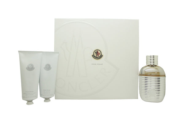 Moncler Pour Femme Gift Set 100ml EDP + 100ml Shower Gel + 100ml Body Lotion