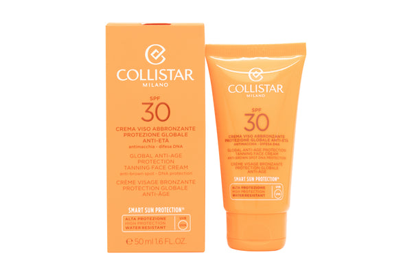 Collistar Global Anti-Age Protection Tanning Face Cream SPF30 50ml
