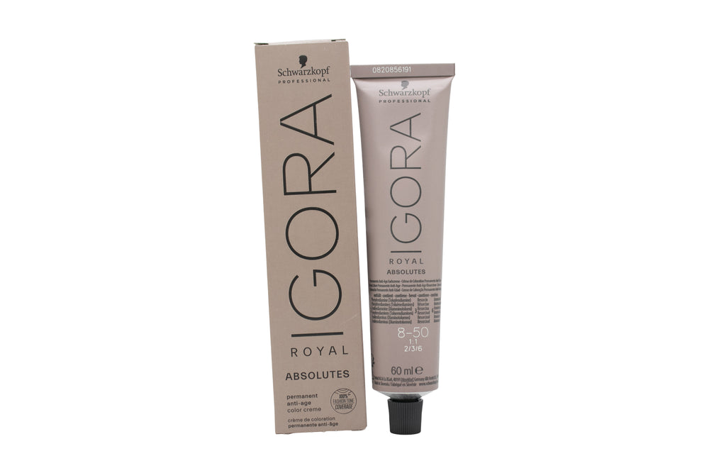 Schwarzkopf Igora Royal Absolutes Anti-Age Permanent Color Creme 60ml - 8-50