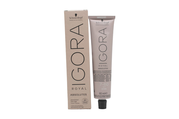 Schwarzkopf Professional Igora Royal Absolutes Hair Colour 60ml - 7-60