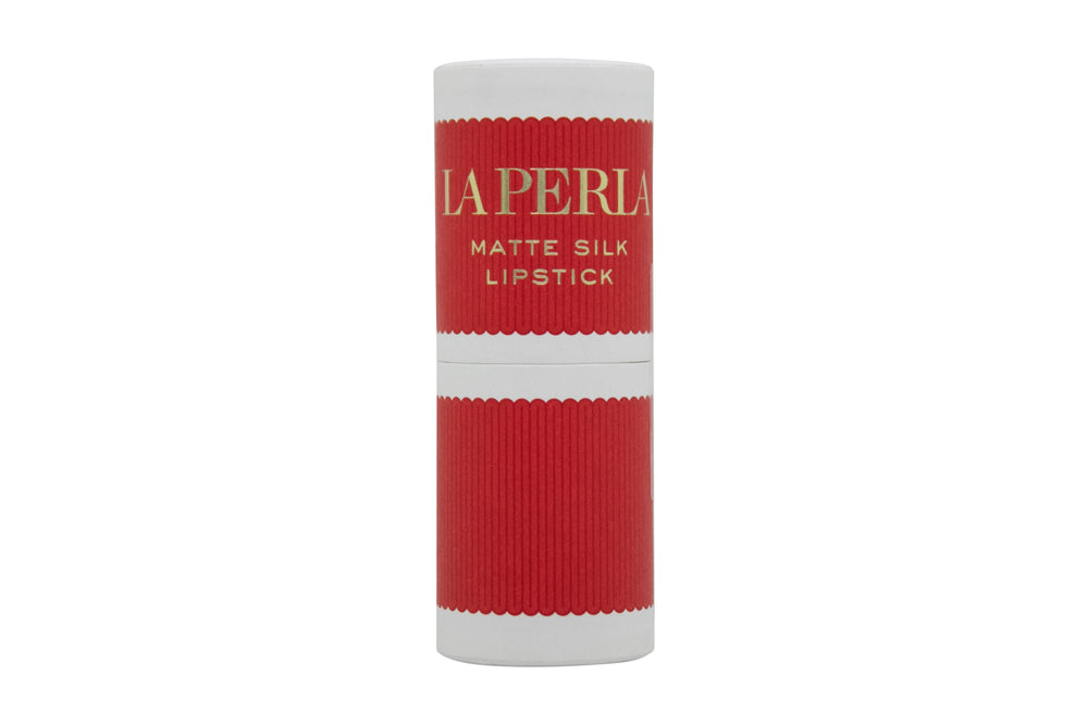 La Perla Matte Silk Auburn Red Lipstick - #111 - 3.5g