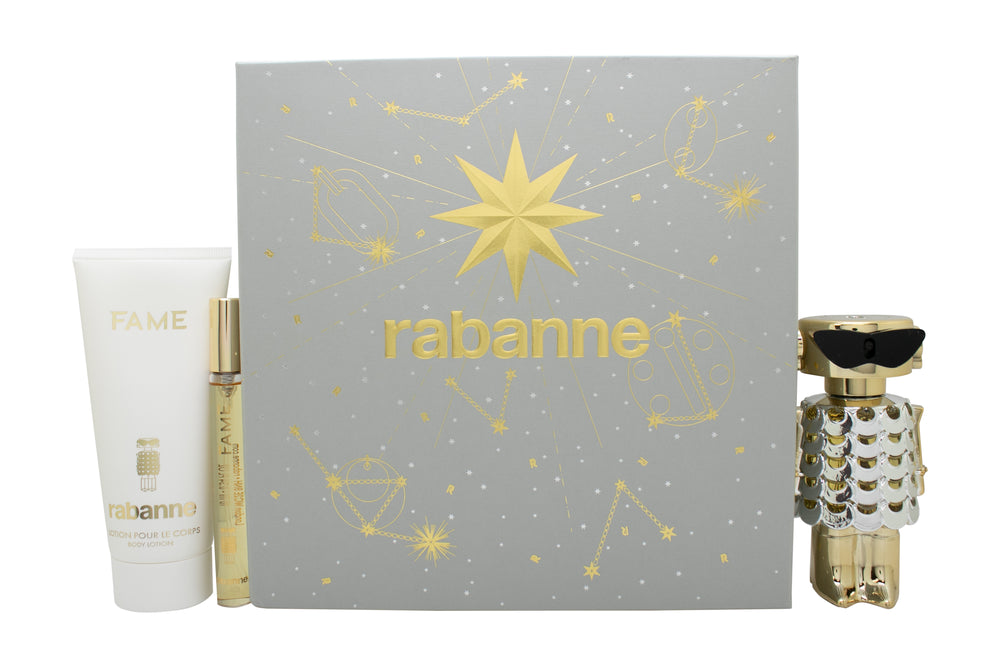 Paco Rabanne Fame Gift Set 50ml EDP + 100ml Body Lotion + 10ml EDP