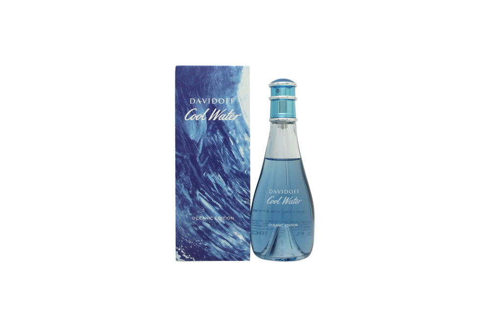 Davidoff Cool Water Woman Eau de Toilette 100ml Spray - Oceanic Edition