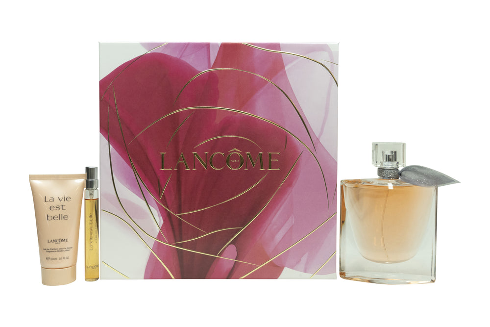 Lancôme La Vie Est Belle Gift Set 100ml EDP + 50ml Body Lotion + 10ml EDP