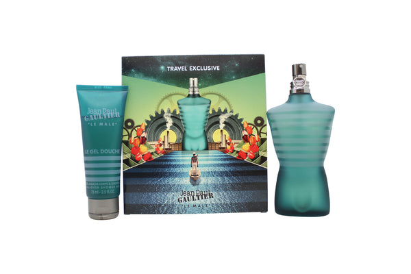 Jean Paul Gaultier Le Male Gift Set 125ml EDT + 75ml All-Over Shower Gel