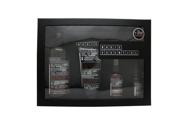 Jeanne Arthes Bare Essentiel Gift Set 500ml Shower Gel + 150ml Shaving Gel + 30ml Multifunction Oil + 75ml Moisturizer
