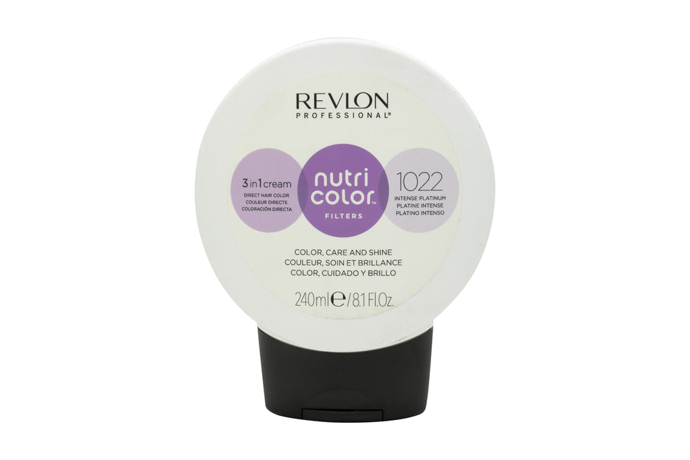Revlon Nutri Color Filters 3 in 1 Cream Hair Colourant 240ml -1022 Intense Platinum