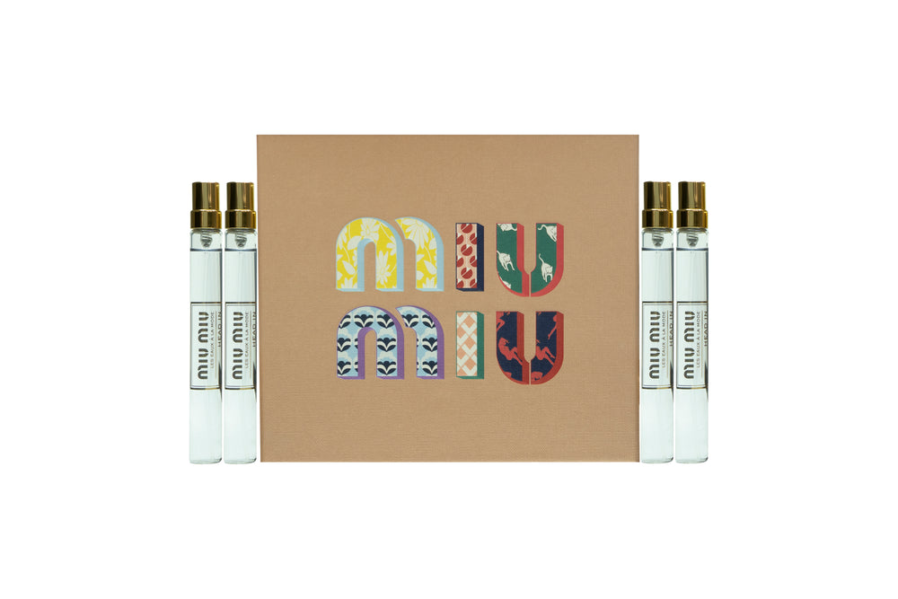 Miu Miu Les Eaux À La Mode Gift Set 2 x 10ml Head In The Clouds EDT + 10ml Daring Darling EDT + 10ml Eyes On Me EDT