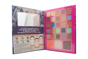 Bellapierre Cosmetics 90's Glam Face And Eye Palette 42.5g
