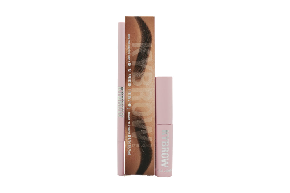 Kylie Cosmetics Kybrow Kit - 004 Medium Brown (Eyebrow gel 5 mlEyebrow pencil 004 brown 0.9 g)