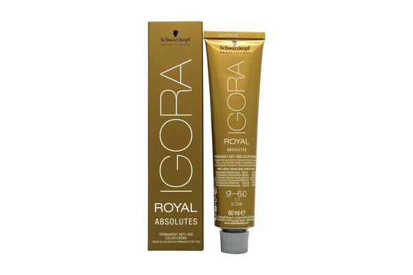 Schwarzkopf Igora Royal Absolutes Anti-Age Permanent Color Creme 60ml - 9-60