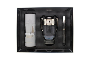 Paco Rabanne Invictus Gift Set 100ml EDT + 150ml Deodorant Spray + 10ml EDT