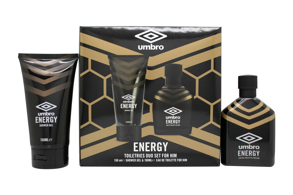 Umbro Energy Gift Set 100ml EDT + 150ml Body Wash