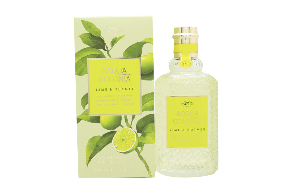 Mäurer & Wirtz 4711 Acqua Colonia Lime & Nutmeg Eau de Cologne 100ml Spray