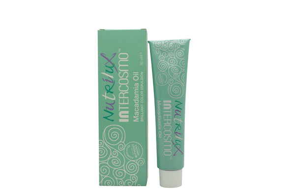 Intercosmo Nutrilux Macadamia Oil Hair Colour 60ml - 5.13 Light Brown Golden Ash