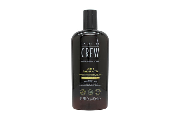 American Crew 3-In-1 Ginger + Tea Shampoo 450ml