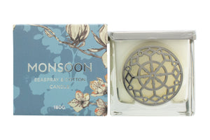 Monsoon Seaspray & Cotton Scented Candle 180g