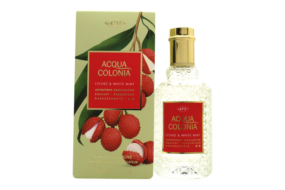 Mäurer & Wirtz 4711 Acqua Colonia Lychee & White Mint Eau de Cologne 50ml Spray