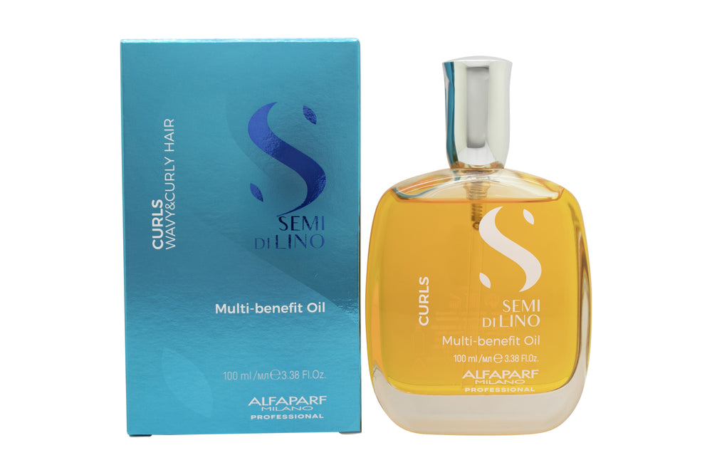 Alfaparf Semi di Lino Curl Multi-benefit Hair Oil 100ml