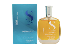 Alfaparf Semi di Lino Curl Multi-benefit Hair Oil 100ml