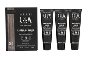 American Crew Precision Blend Natural Grey Coverage Trio Pack 3 x 40ml Medium Ash