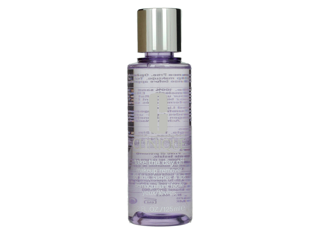 Clinique Cleansing Range Take The Day Off Makeup Remover  125ml Lids, Lashes & Lips