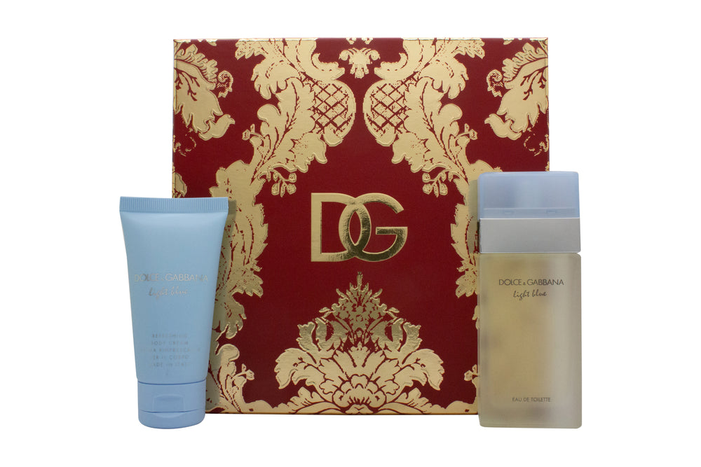 Dolce & Gabbana Light Blue Gift Set 50ml EDT + 50ml Body Cream