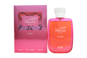 Rasasi Hawas For Her Pink Eau de Parfum 100ml Spray