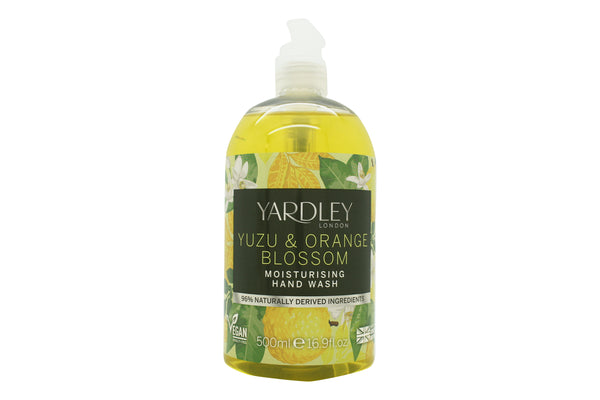 Yardley Yuzu & Orange Blossom Botanical Hand Wash 500ml