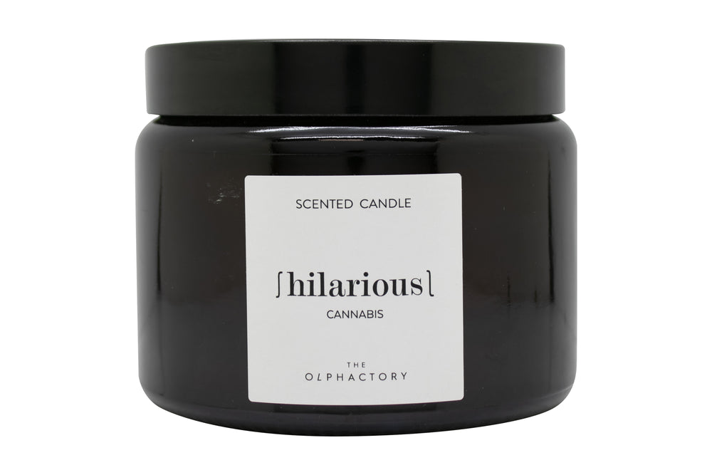 The Olphactory Hilarious Cannabis Scented Candle 360g