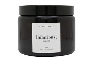 The Olphactory Hilarious Cannabis Scented Candle 360g