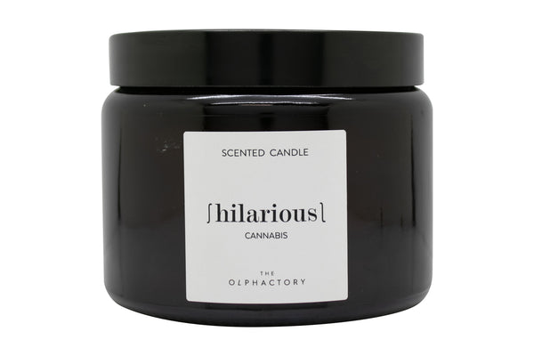 The Olphactory Hilarious Cannabis Scented Candle 360g