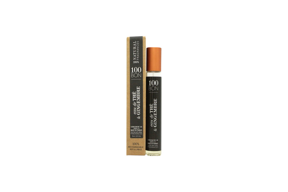 100BON Eau de Thé et Gingembre Refillable Eau de Parfum Concentrate 15ml Spray