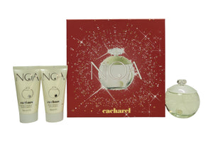 Cacharel Noa Gift Set 100ml EDT + 2 x 50ml Body Lotion