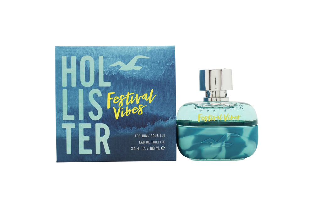 Hollister Festival Vibes For Him Eau de Toilette 100ml Spray