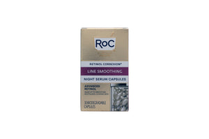 Roc Retinol Correxion Line Smoothing Night Serum 10.5ml - 30 Capsules