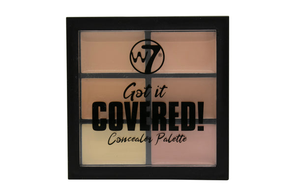 W7 Got It Covered Concealer Palette -  6 Creamy