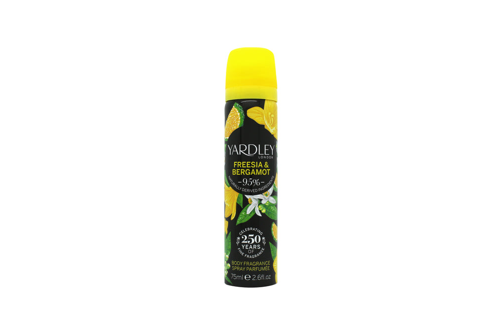 Yardley London  Freesia & Bergamot 75ml Body Spray