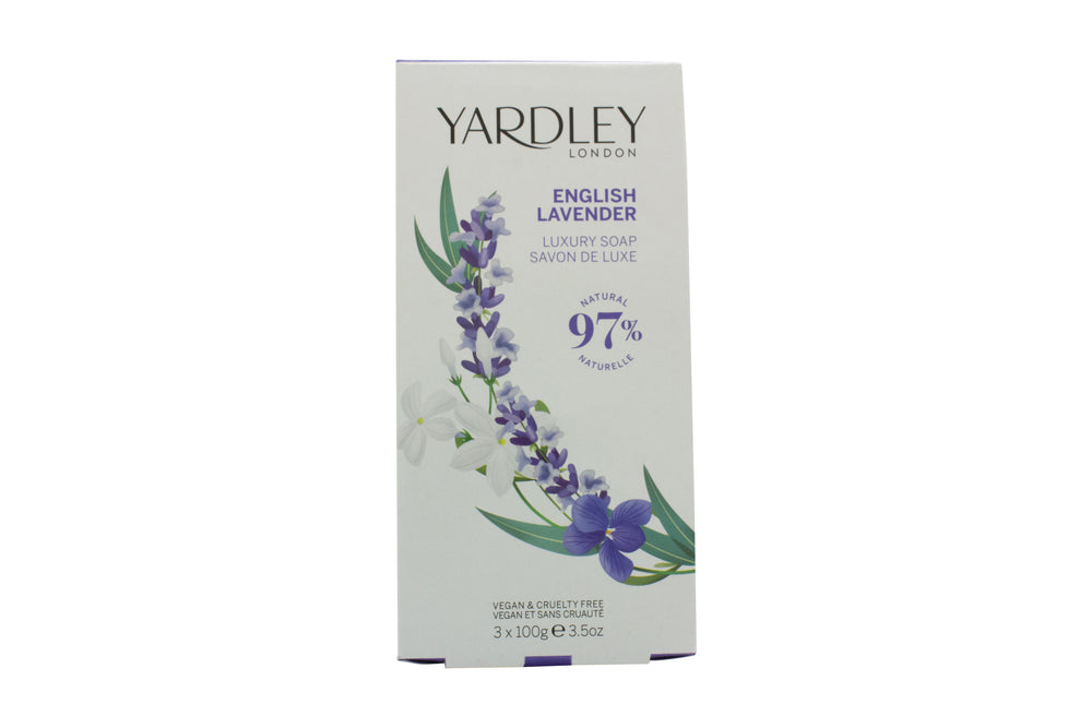 Yardley English Lavender Soap 3x 100g