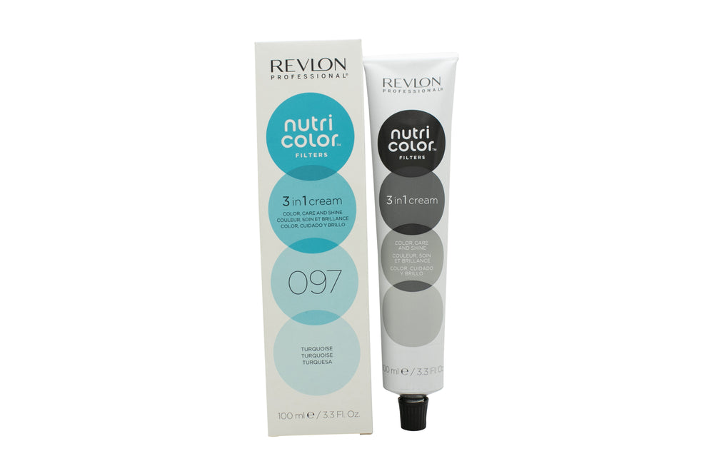 Revlon Nutri Color Filters 3 in 1 Cream Hair Colourant 100ml - 097 Turquoise