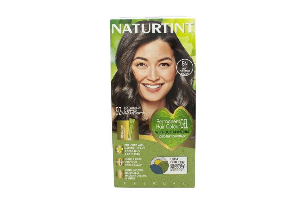 Naturtint Permanent Gel Hair Colour 170ml - 5N Light Chestnut Brown
