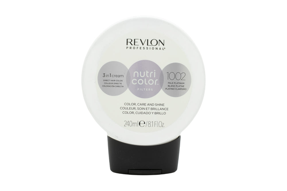 Revlon Nutri Color Filters 3 in 1 Cream Hair Colourant 240ml - 1002 Pale Platinum