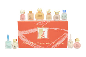 Charrier Parfums Les Parfums De France Gift Set 10 Pieces