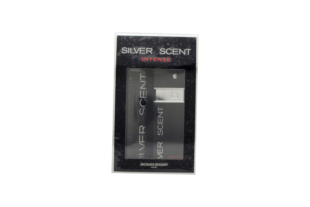 Jacques Bogart Silver Scent Intense Gift Set 100ml EDT + 200ml Body Spray